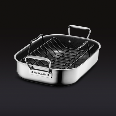 Small Hybrid Roasting Pan w/ Rack, 10" x 14"