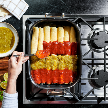 Small Hybrid Roasting Pan w/ Rack, 10" x 14"
