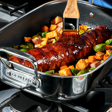 Small Hybrid Roasting Pan w/ Rack, 10" x 14"