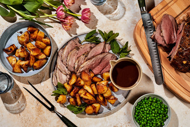 Rosemary-Dijon Leg of Lamb Roast