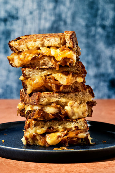 Grilled Cheese & Vegemite Onion Toastie