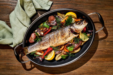 Roasted Branzino
