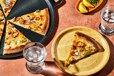 Grilled White Clam Pizza