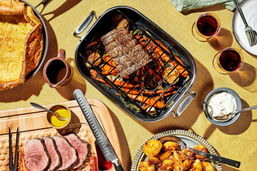 British-Inspired Sunday Roast in a Small Roaster