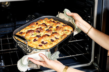 Classic Herb, Olive and Garlic Focaccia
