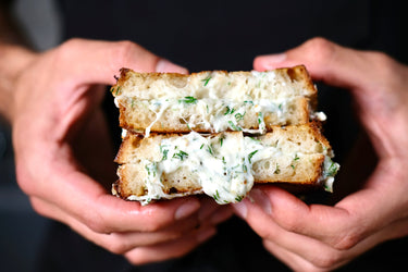 cottage cheese sandwich