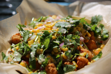 taco salad with beef and cheese