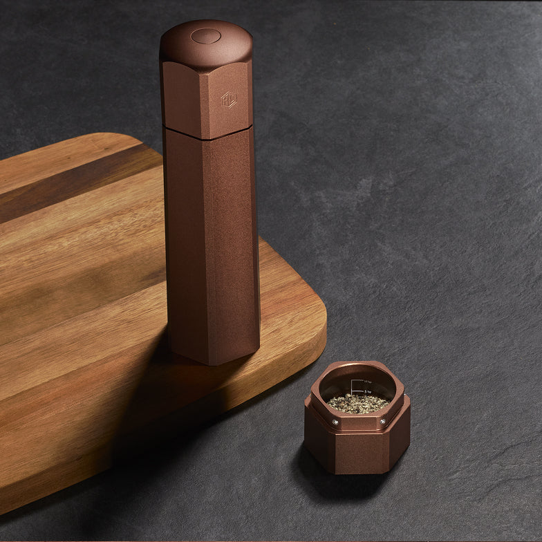 HexMill Pepper Grinder, Sienna