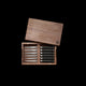 Damascus Steel Steak Knife Boxed Set, 6-pc (Espresso)