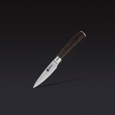 Damascus Steel Paring Knife, 3.5" (Espresso)
